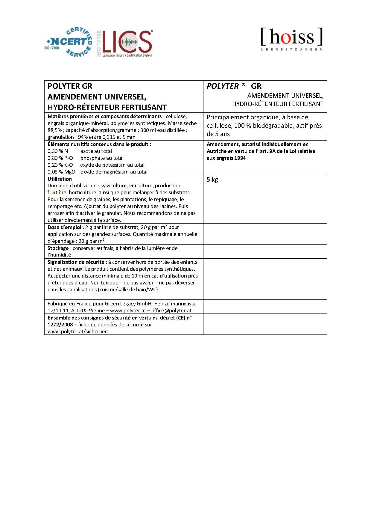 autorisation-de-lagence-de-la-securite-alimentaire-en-autriche__page_2 POLYTER ®  - Titolo Articolo